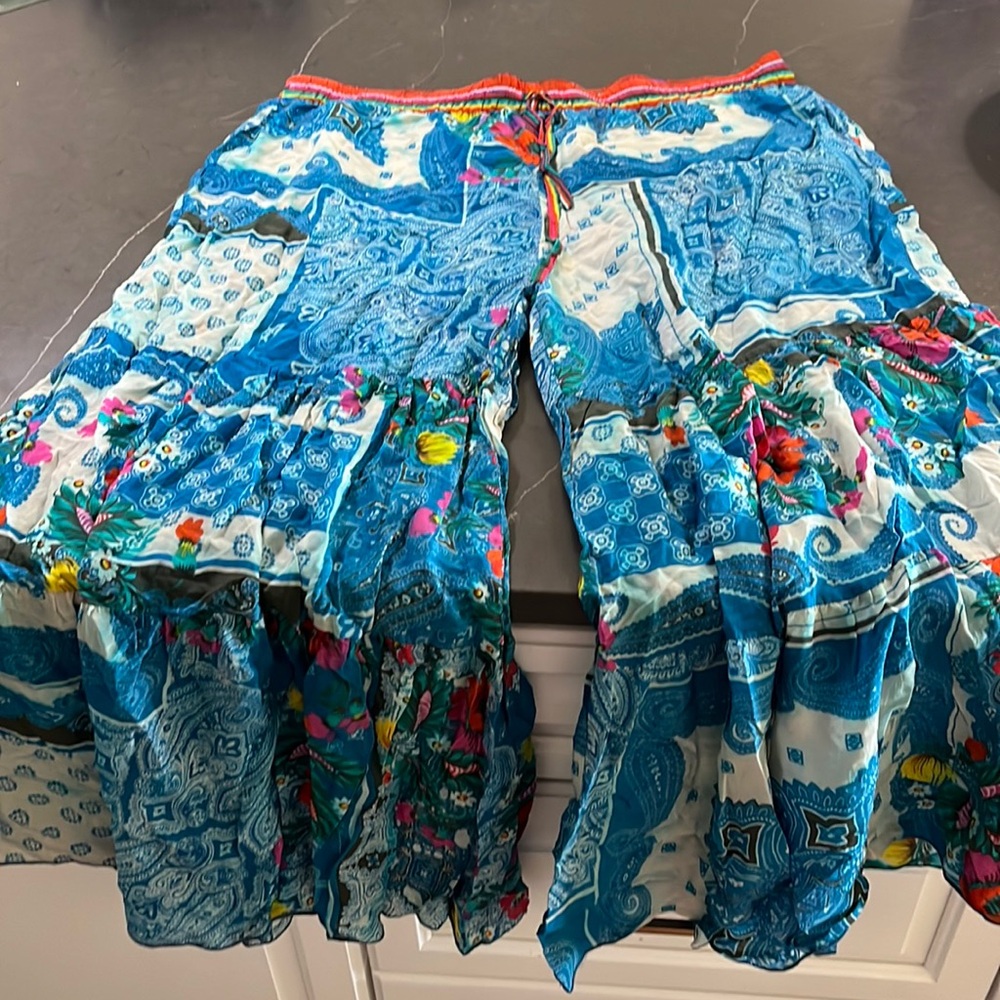Johnny Was wide leg palazzo pant!